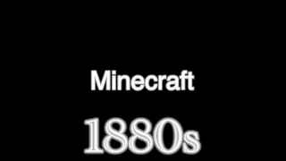 Evolution of Minecraft Logo 1880 to 2020