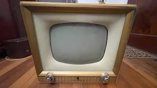 1953 Sylvania 17" TV Repair - Part 1
