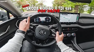 2024 Skoda Kodiaq [2.0 TDI, 142 kW,  4x4 DSG] - POV Test Drive