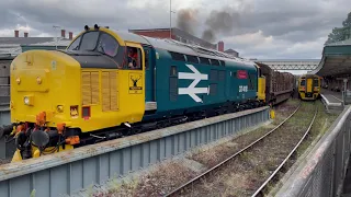 Class37418 at Shrewsbury logs.