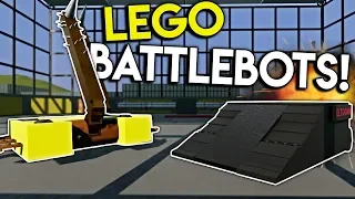 LEGO BATTLE BOTS CHALLENGE! - Brick Rigs Multiplayer Gameplay - Lego Toy Creations