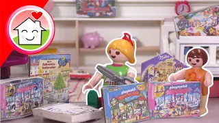 Playmobil Familie Hauser - Adventskalender Geschichten mit Anna und Lena
