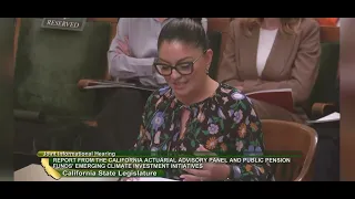 Majority Leader Gonzalez's Remarks on Public Pension Funds’ Emerging Climate Investment Initiatives