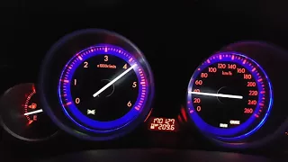 Mazda 6 2,2 180ps stock acceleration 0-200km/h