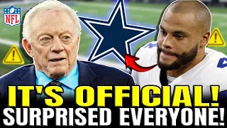 🔥🏈HOT NEWS FOR FANS: DECISION MADE ON PRESCOTT'S FUTURE! FINALLY! - Dallas Cowboys News Today