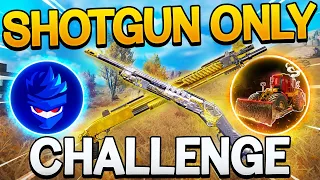 Shotgun Only Challenge in Duo vs Squads w/ BlueLegend