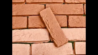 How to make tile bricks at home Decoration Brick как сделать декоративный кирпич