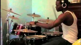 Tinie Tempah - Written In The Stars ft. Eric Turner  drum cover.AVI