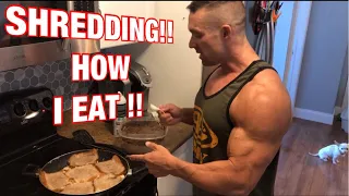 Full Day of Eating What I Eat to get Shredded Explained!!!