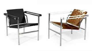 living room furniture ，sofa set furniture ，LC1 Chair /Basculant Chair ，Designer :Le Corbusier