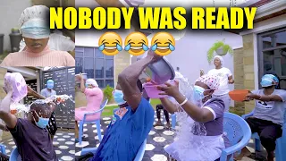 THE BLINDFOLD WATER BUCKET CHALLENGE || DIANA BAHATI