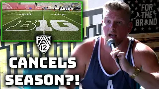 Pat McAfee Reacts To Two MAJOR Conferences Canceling College Football