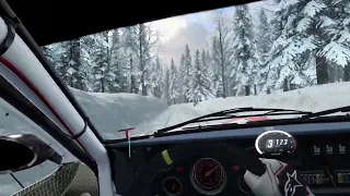 Dirt Rally 2.0 Älgsjön Sprint Sweden World Record. Lancia 037 Evo 2, 02:59.959