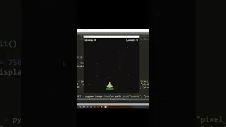 make game using pygame + python #python #code #programming #coding #pygame