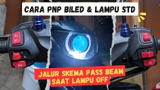 cara pasang saklar aerox di mio/mio j/mio m3/soul gt/full tutor jalur kabel pnp arox vietman