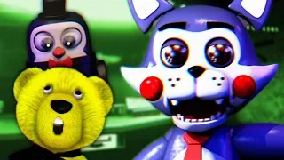 FNAF - FNAC СЕКРЕТНЫЕ ПАСХАЛКИ и ПИНГВИН ТРОЛЛЬ в ОФИСЕ ФНАФ ПЛЕЯ ➤ АНИМАТРОНИКИ КОТЫ ВЕРНУЛИСЬ в HD