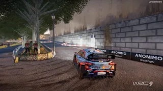 WRC 9 - Hyundai i20 WRC at Barcelona Super Special Stage Gameplay