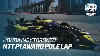 2022 HONDA INDY TORONTO // COLTON HERTA NTT P1 AWARD POLE LAP