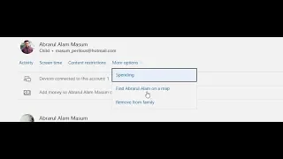 How to remove family child account || Microsoft