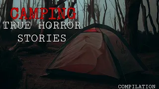 30 True Horrifying Camping & Deep Woods Scary Stories | Ultimate Compilation | Horror | With Rain