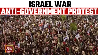 Israel War Anti-Government Protest: Thousands Take To Tel Aviv Streets To Demand Cease-Fire