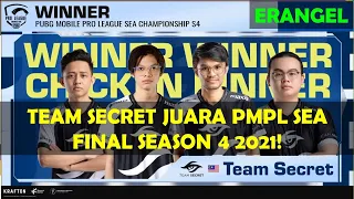 Team Secret Chicken, rekod baru Jumper & Fredo dua kali julang piala PMPL SEA S4 Champ Final 2021