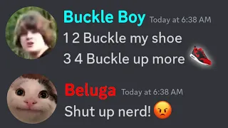 When Beluga meets 1 2 Buckle my shoe boy...(highly intense)