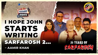 25 Years of Sarfarosh | Exclusive Uncut Chat | Aamir Khan | Sonali Bendre | Naseeruddin Shah