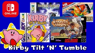 Kirby Tilt 'N' Tumble | 4 NEW Nintendo Switch Online NES/SNES/Game Boy Games (June 2023)