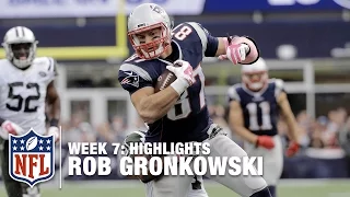 Rob Gronkowski Highlights (Week 7) | Jets vs. Patriots | NFL