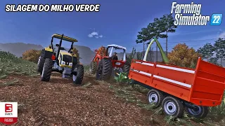 Massey Ferguson 660 na Silagem do Milho/Fazenda Agronópolis/Farming Simulator 22/Ep 09