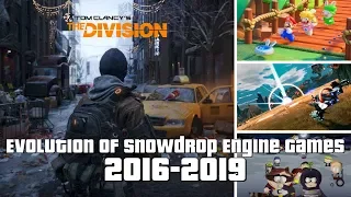 Evolution of Snowdrop Engine Games 2016-2019
