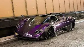 Pagani Zonda Once Owned By Lewis Hamilton Crashed In Wales