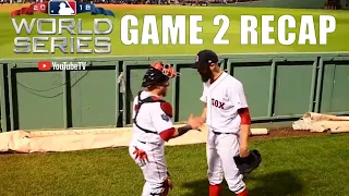 World Series Game 2 Recap: Red Sox take a 2-0 lead