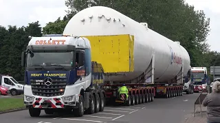 Huge oxygen tank passes through town in 2020