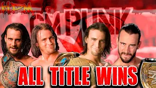 All CM Punk Title wins in WWE (MITB, WWE, ECW,...)
