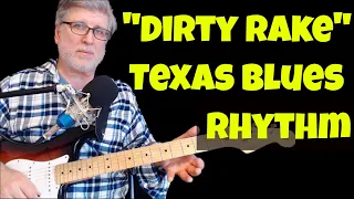 "Dirty Rake" Guitar Rhythm | Texas Shuffle | Techniques for Beginning