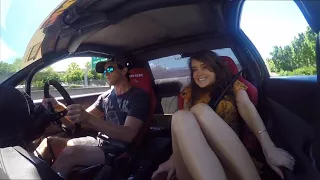 Amazing Cute girl Vs GTR R32 WHP 800 ( for the first time )