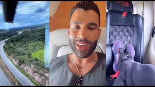 Gusttavo Lima aparece VOANDO em seu LUXUOSO HELICÓPTERO e dando recado pros fãs