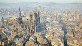Assassin's Creed Unity Cathédrale Notre-Dame de Paris synchronization