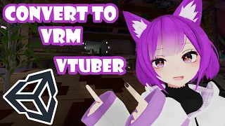 How to convert your avatar into VRM format for VTubers! (2021)