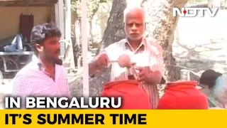 People In Bengaluru Relive The Cool Past As Temperature Soars