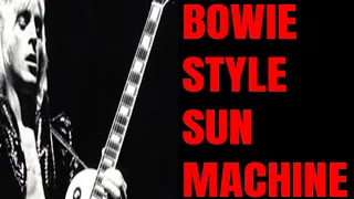 Sun Machine Jam Bowie Style Guitar Backing Track (D Mixolydian)