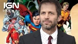 Batman v Superman Director Zack Snyder Teases Justice League Characters - IGN News