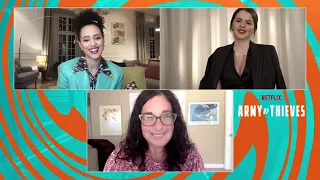 ARMY OF THIEVES - NATHALIE EMMANUEL & RUBY O FEE INTERVIEW(2021)