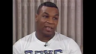 TYSON INTERVIEW BEFORE DOUGLAS FIGHT! 1990