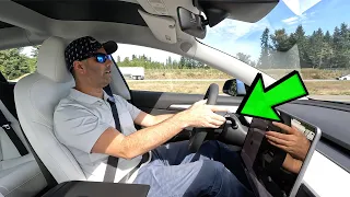 I put my Tesla in Reverse at 60mph (DO NOT TRY THIS)