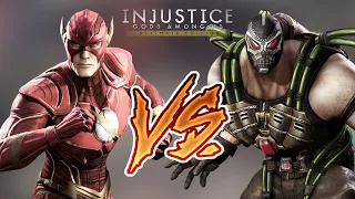 Injustice Gods Among Us - Flash Vs Bane (Hard) Walkthrough | RozZ99