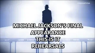 Michael Jackson's Final appearance Staples center June 24 2009