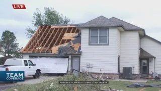 Emergency Crews Assessing Damage In Coweta After Possible Tornado